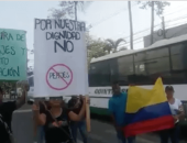 Protesta peajes en Urabá