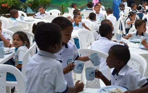 Alimentación escolar en Carepa