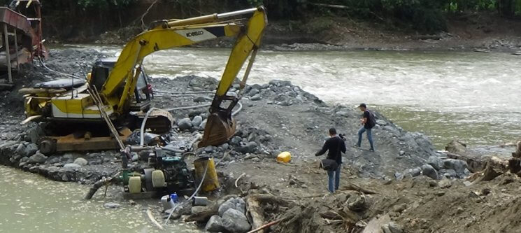 Mineria ilegal en Urabá