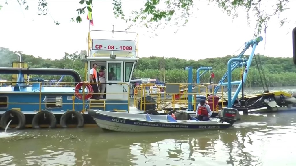 Draga Rio León Urabá