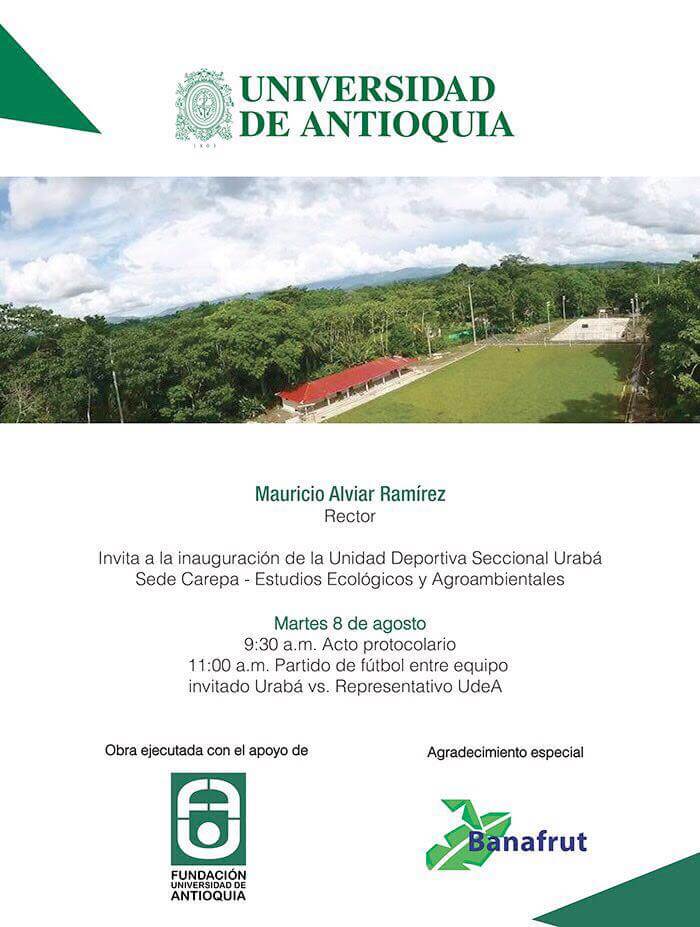 Unidad deportiva UdeA