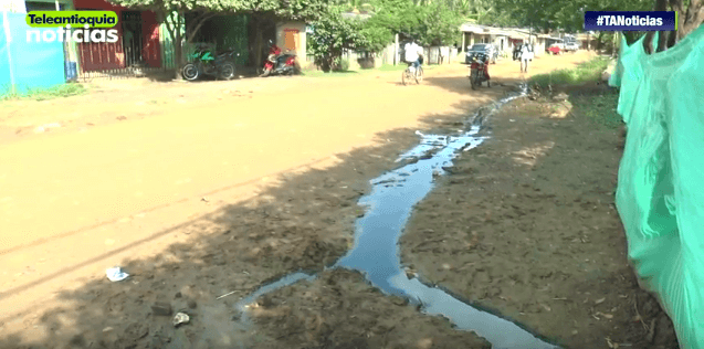 Aguas residuales en Arboletes