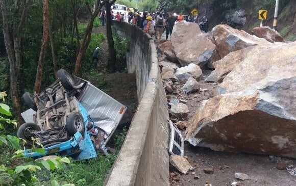 Accidente vía Urabá