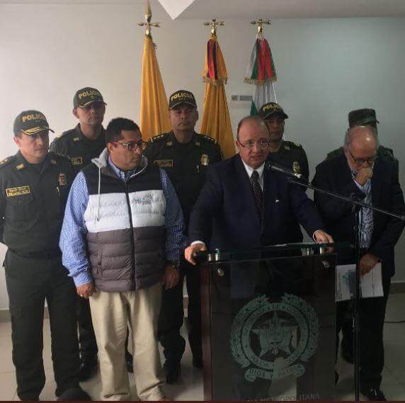 Ministro de defensa de Colombia
